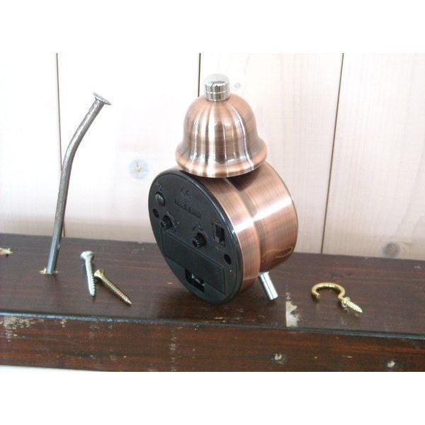 復古鬧鐘|夜晚輔助燈床頭鬧鐘情境鐘 - 富士通販