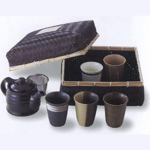 日本製復古摩卡茶壺杯五入組|送禮推薦 - 富士通販