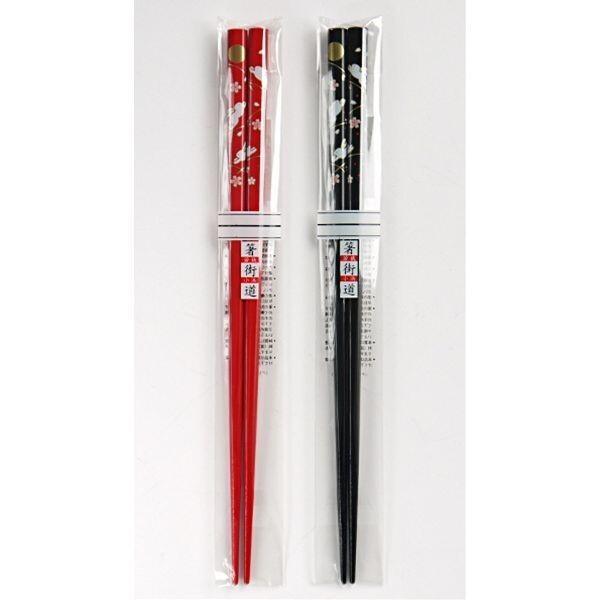 日本製 田中箸店天然月兔木筷|若狹彩繪日式防滑筷子 - 富士通販