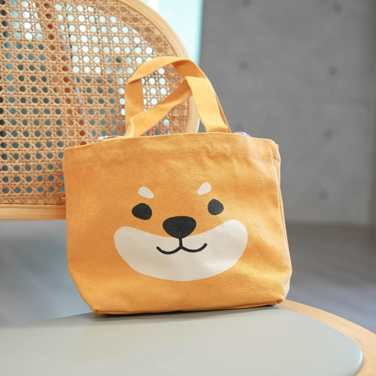 東京限定柴犬造型帆布袋|日本超人氣迷你手提袋 - 富士通販