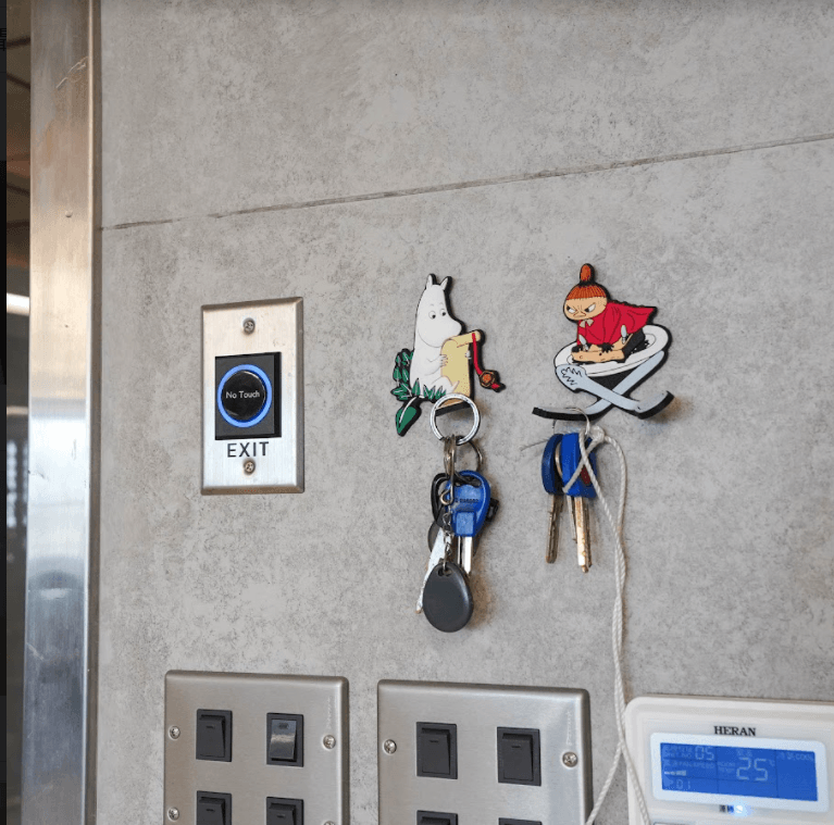 嚕嚕米磁鐵掛勾鑰匙圈|嚕嚕米、小不點 - 富士通販