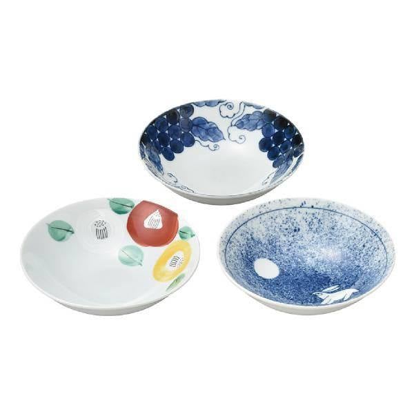 日本 魯山人餐盤木箱套裝|送禮推薦 - 富士通販