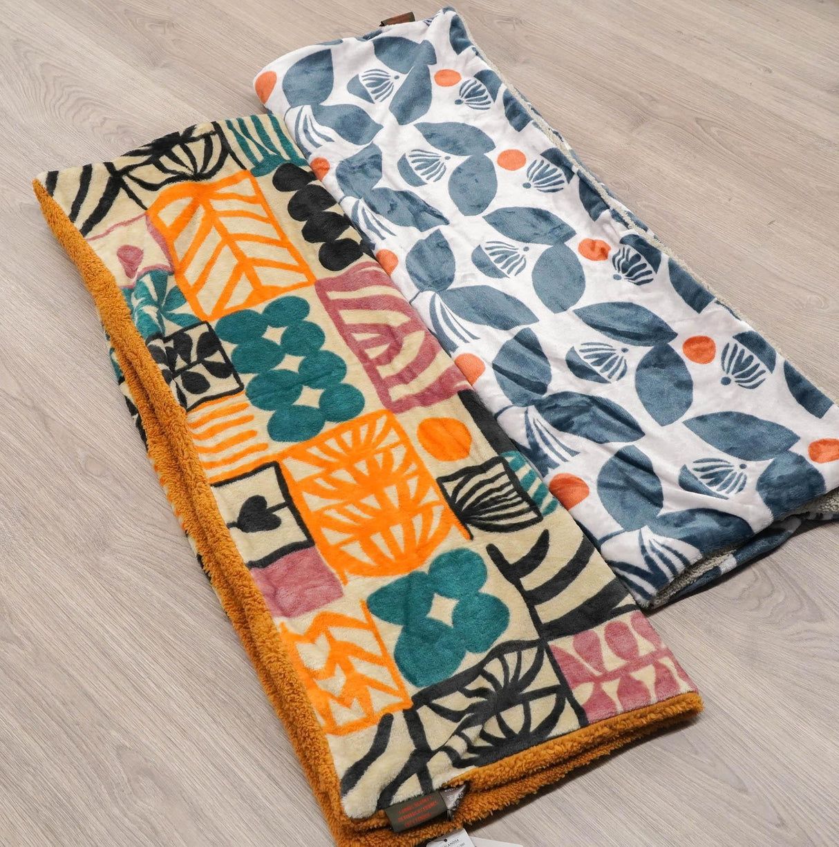 北歐風格毛毯|舒適法蘭絨材質 - 富士通販