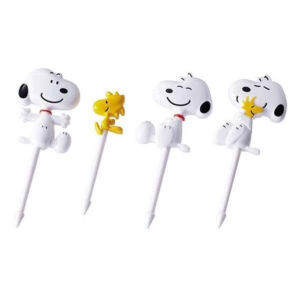 兒童餐盒裝飾造型食物叉|史努比 - 富士通販