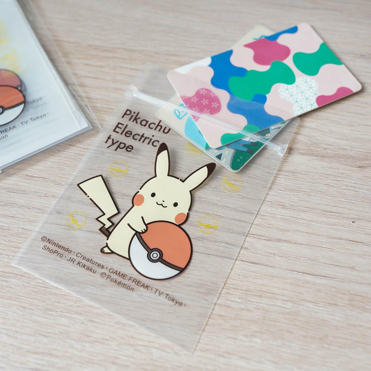 寶可夢、皮卡丘夾鏈袋|收納、置物、送禮 - 富士通販