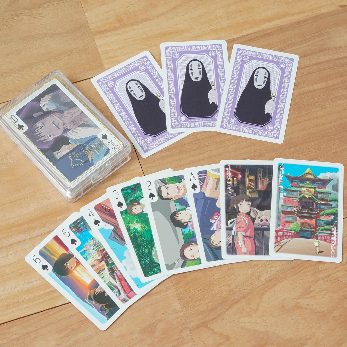 宮崎駿動畫系列撲克牌|龍貓、神隱少女、魔女宅急便 - 富士通販