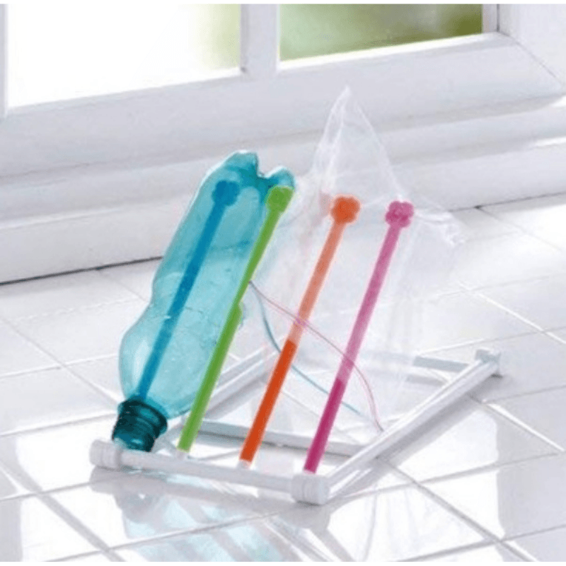 日本抹布、寶特瓶晾乾架|可折疊收納毛巾架防止發霉 - 富士通販