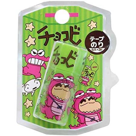 正版授權蠟筆小新六角雙面膠帶|豆豆貼 - 富士通販