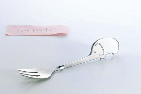 站立式不鏽鋼動物造型日本製餐具|大象叉子小狗湯匙 - 富士通販