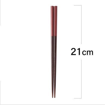 日本製天然紅黑原木筷|質感系列餐具 - 富士通販