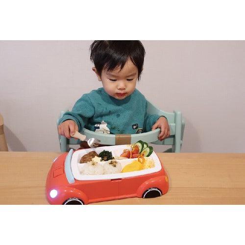 可愛汽車造型 兒童分類餐盤|有車燈 聲音 - 富士通販