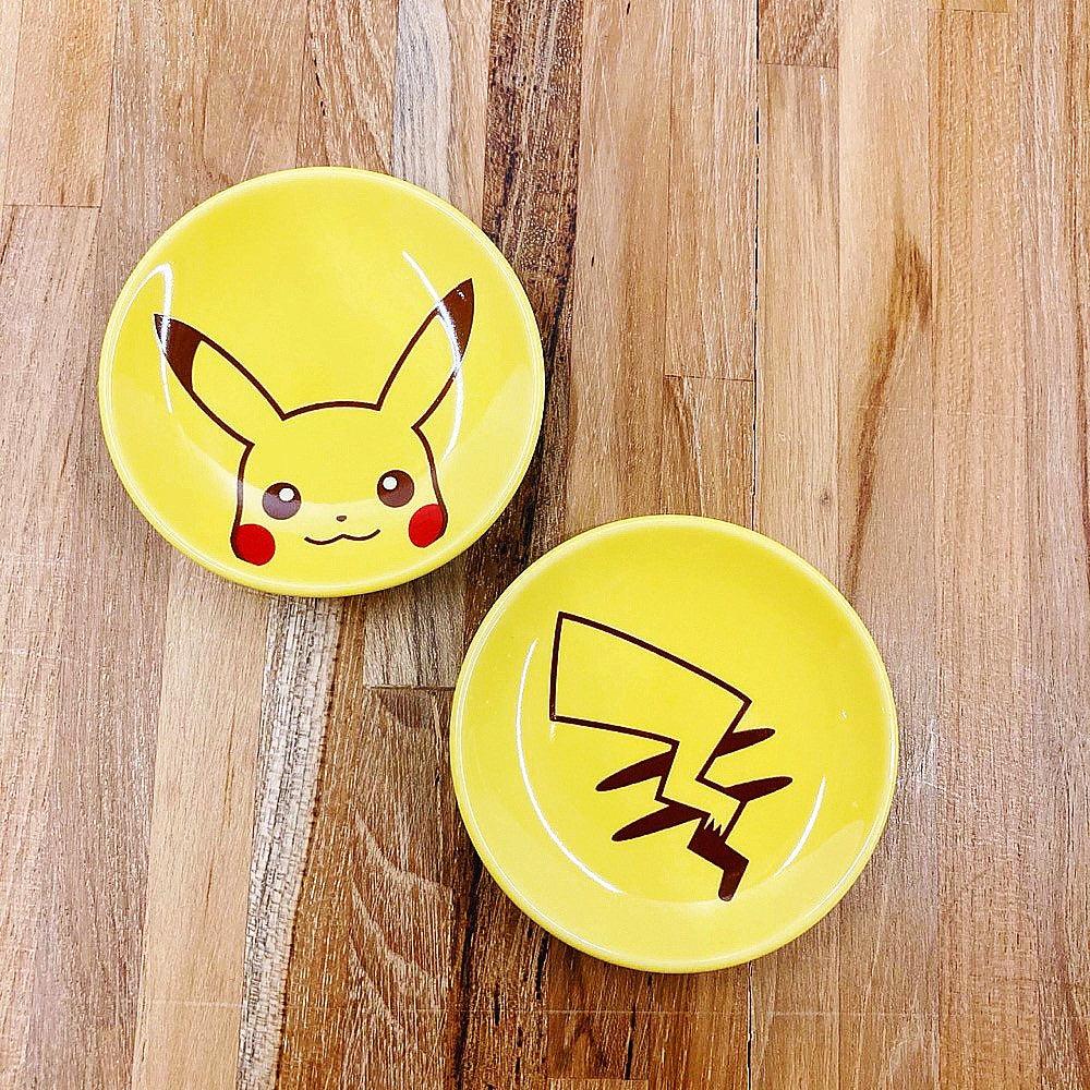 日皮卡丘醬油碟| 日本製,精靈寶可夢陶瓷盤 - 富士通販