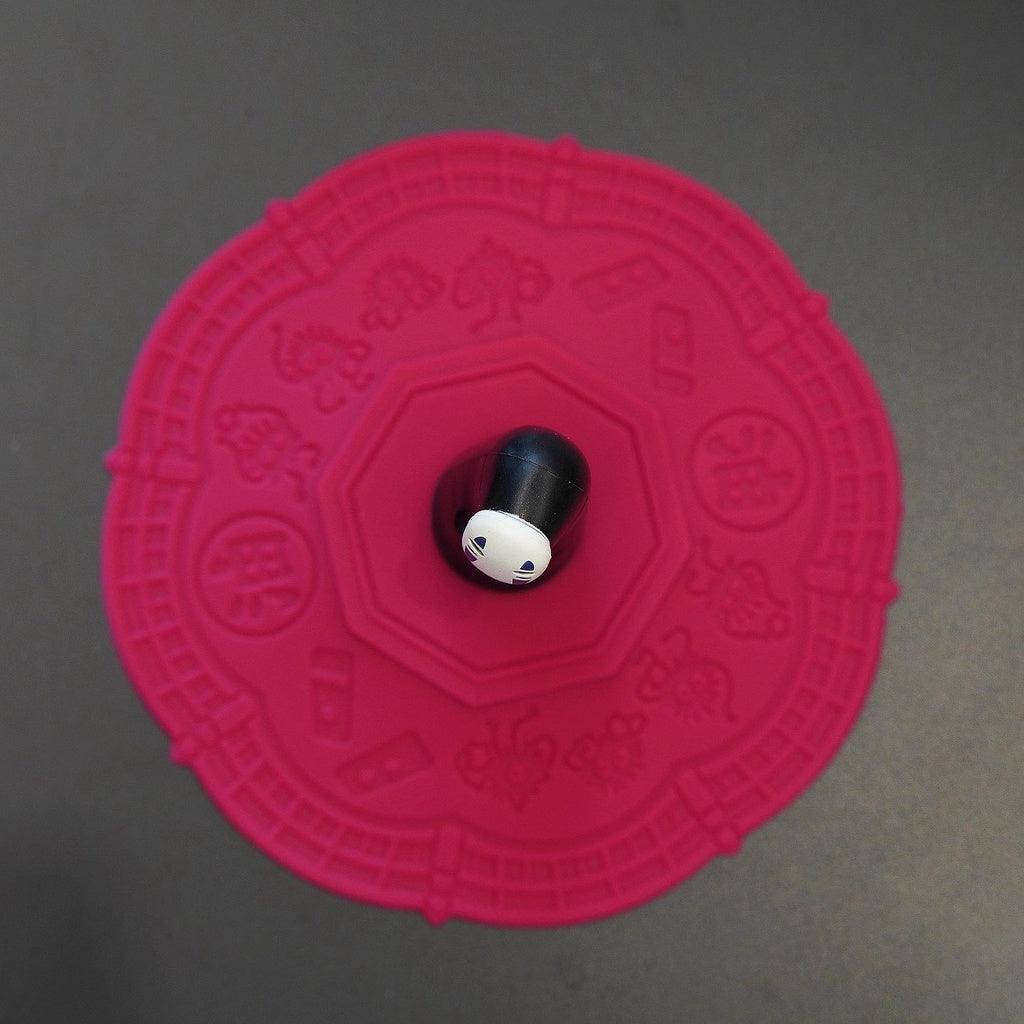 日本 龍貓 無臉男 造型杯蓋|矽膠杯蓋 馬克杯蓋 防塵 - 富士通販