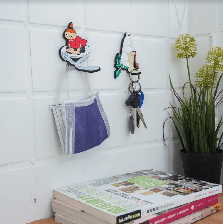 嚕嚕米磁鐵掛勾鑰匙圈|嚕嚕米、小不點 - 富士通販