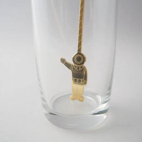 日本製燕三條不鏽鋼攪拌棒|潛水艇、潛水員造型 - 富士通販