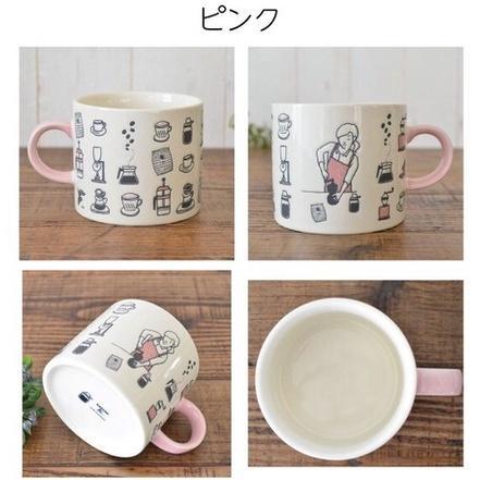 聖誕交換禮物推薦|美濃燒文青風咖啡師馬克杯/情侶咖啡杯 - 富士通販