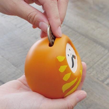 日本人氣限定商品 開運轉運招財納褔祈願達摩存錢筒|裝飾品-共五款 - 富士通販