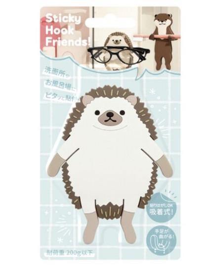 刺蝟吸著式無痕掛勾|省空間、不留痕跡、防止浴室發霉 - 富士通販