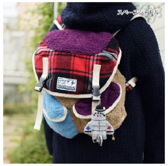 手工護唇膏套|尼泊爾羊毛手工製作,收納小物掛飾 - 富士通販