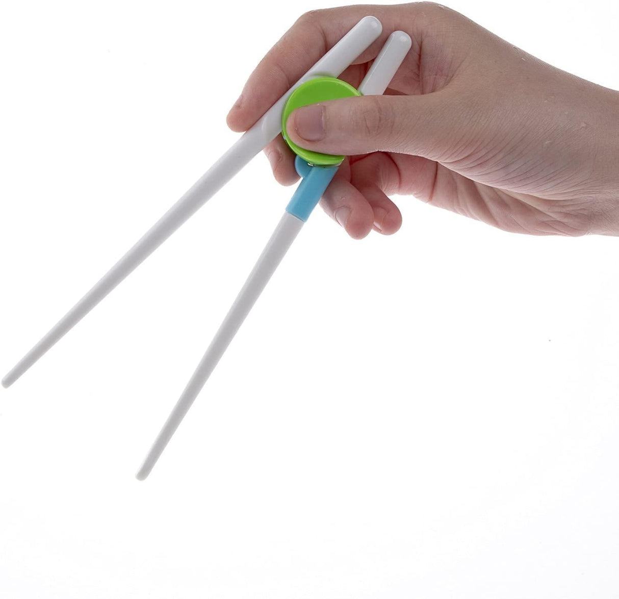 兒童學習餐具筷|藍綠/粉澄 學習筷兒童餐具兒童筷子 - 富士通販