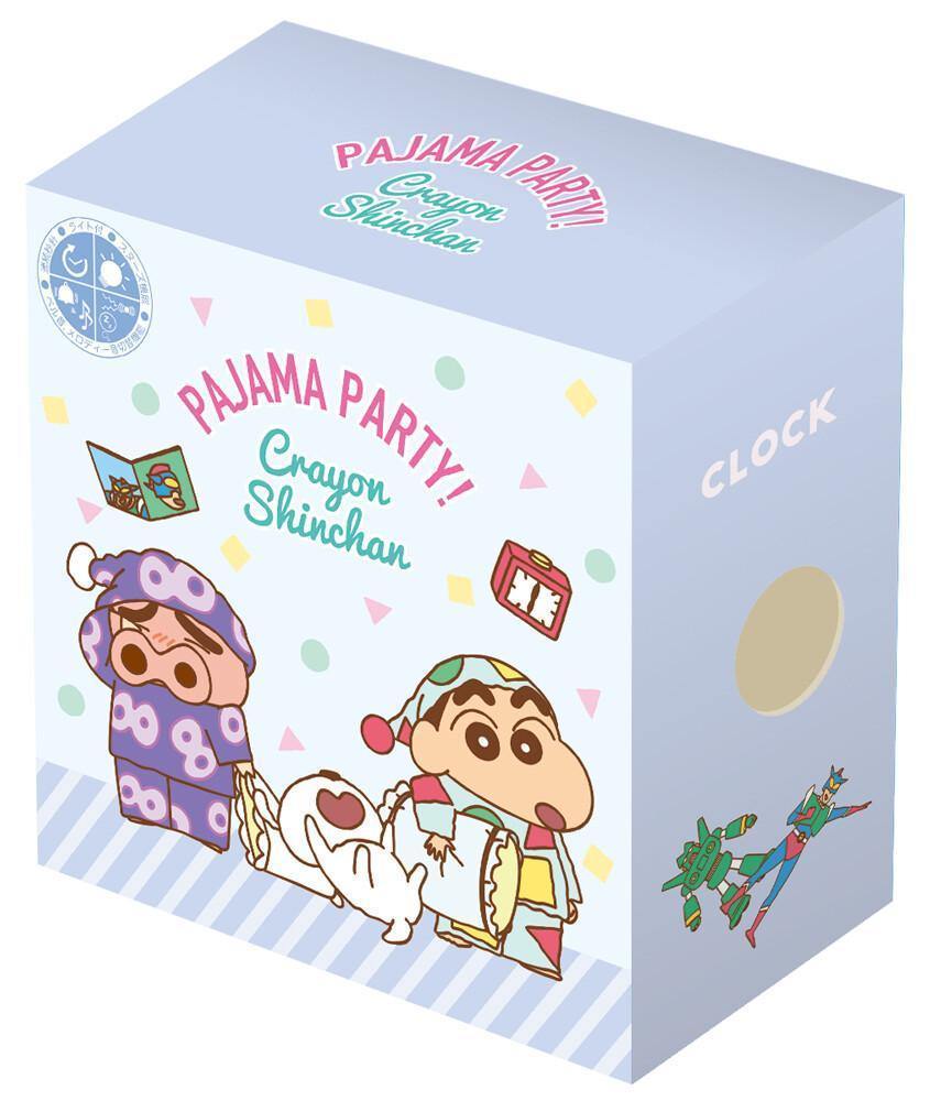 日本 蠟筆小新飯三角糰造型鬧鐘|貪睡功能|夜光-兩種款式 - 富士通販