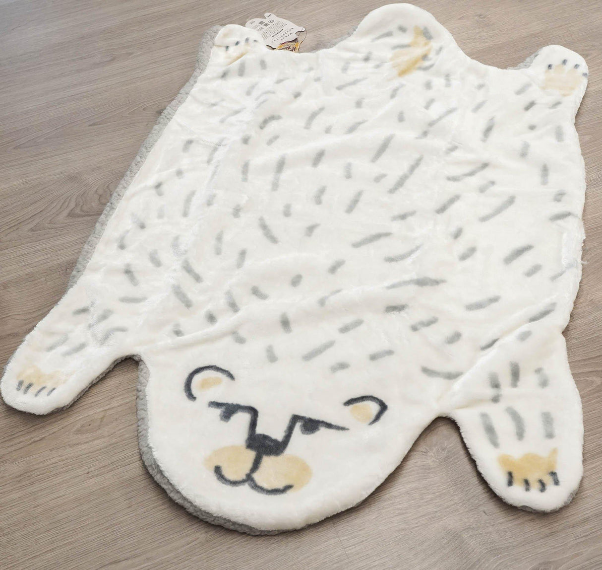 冬天保暖毛毯|北極熊可愛動物圖案 - 富士通販