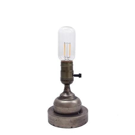 復古黃銅電池式檯燈|北歐、工業風格,懷舊古董燈泡 - 富士通販