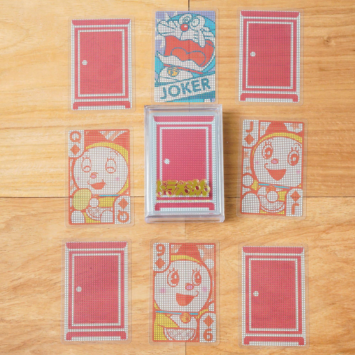 日本直送 小叮噹|龍貓|神隱少女透明撲克牌 - 富士通販