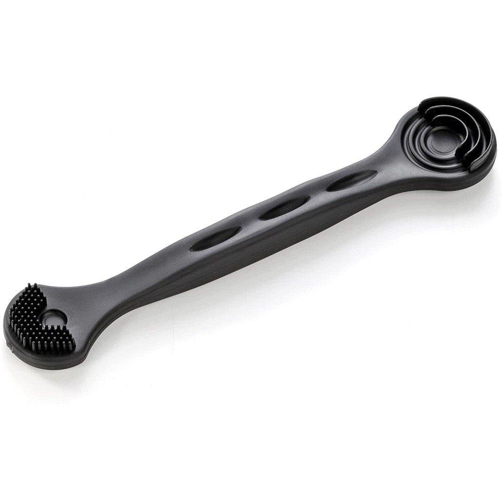 日本 綠鐘匠之技專利|矽膠潔齒刮舌苔|清潔棒 - 富士通販