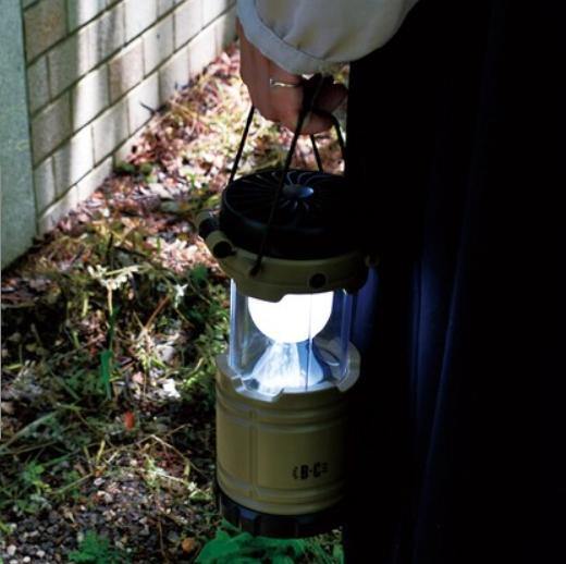 免插電露營風扇照明燈|手提懸掛使用,可調整風扇角度 - 富士通販