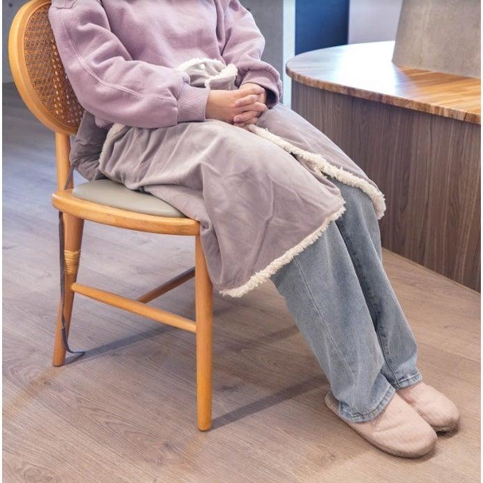 冬季保暖組|靠枕+椅墊+被毯 辦公坐墊必備(不可拆) - 富士通販
