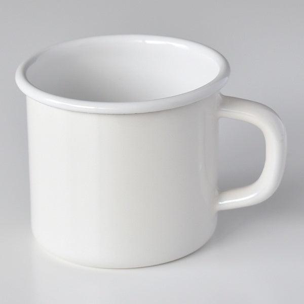 富士琺瑯杯-粉/灰/白/灰藍|搪瓷馬克杯琺瑯馬克杯 杯子馬克杯 餐具 - 富士通販