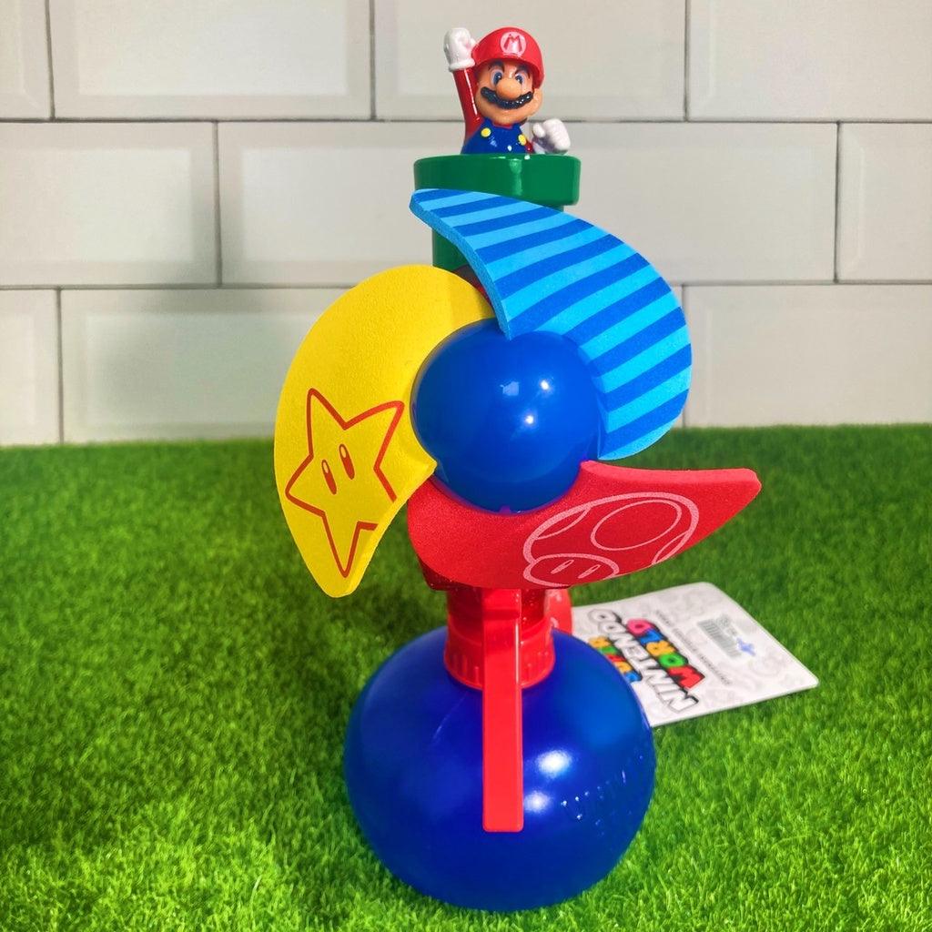 日本環球影城限定|瑪利歐噴霧風扇水槍 附背帶 - 富士通販