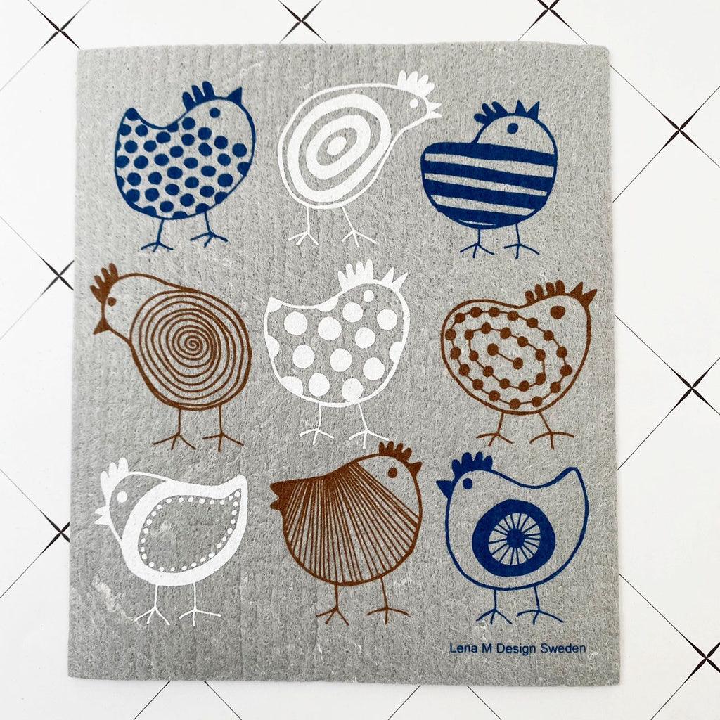 德國製造 超吸水 不掉棉絮纖維素廚房抹布 愛動物系列|不留水痕 速乾抗菌 清潔用品 - 富士通販