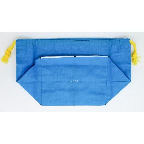 日本製 小叮噹造型 兒童便當袋|收納袋 束口便當袋 抽繩午餐袋 - 富士通販