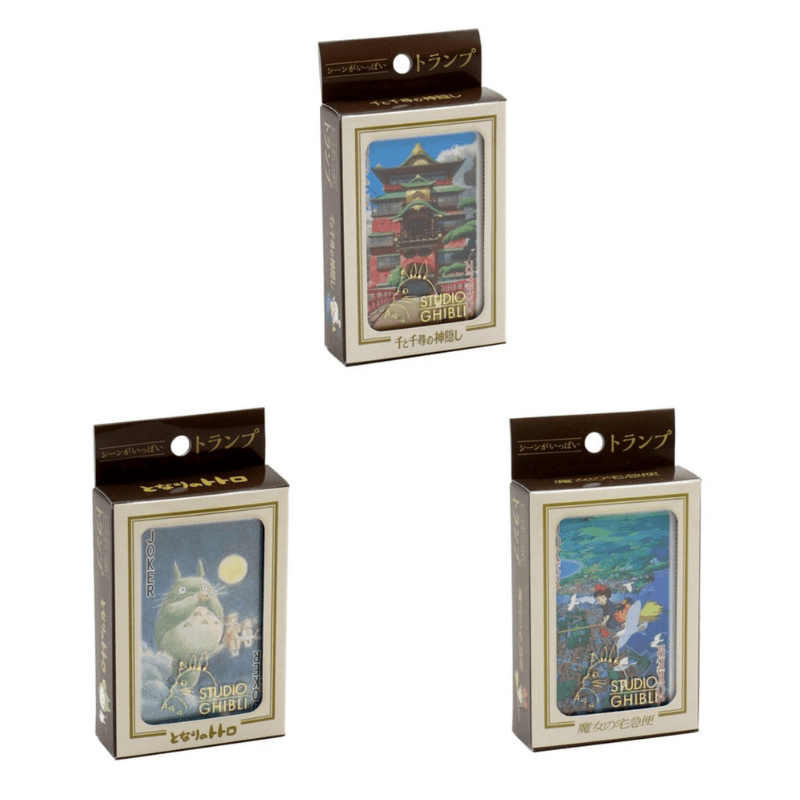 宮崎駿動畫系列撲克牌|龍貓、神隱少女、魔女宅急便 - 富士通販