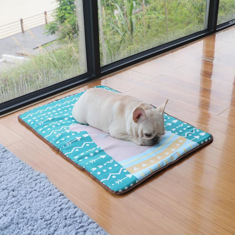 寵物夏天散熱降溫涼感墊|睡墊 可機洗/不沾毛-三款可選 - 富士通販