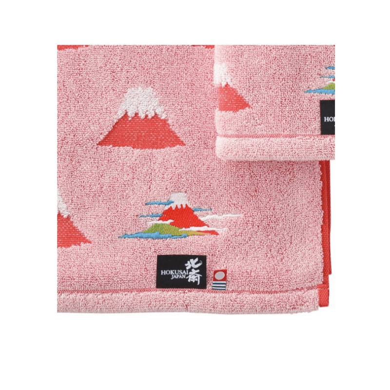 日本製今治毛巾,北齋富士山毛巾|柔軟、耐久、手感佳 - 富士通販