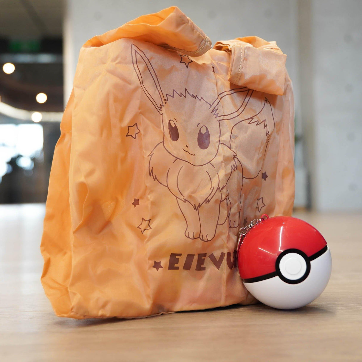 精靈球伊布、卡比獸輕巧環保袋|讓你輕鬆抓寶 - 富士通販