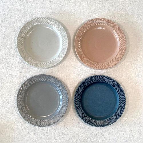 日本製 波佐見燒 迷迭香造型 餐盤|小盤子 水果盤 點心盤 - 富士通販