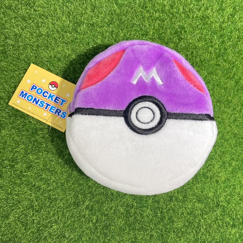 神奇寶貝球 絨毛零錢包|精靈球 大師球 超級球 - 富士通販