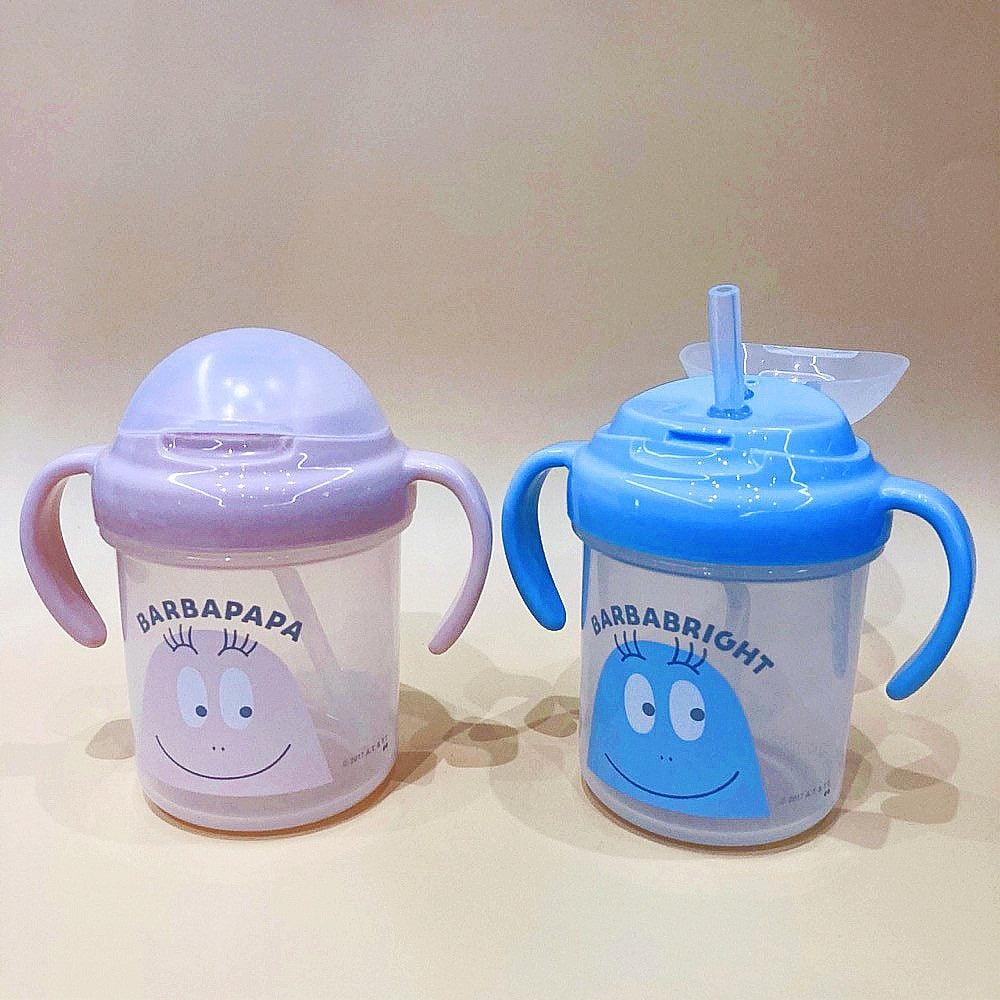 泡泡先生吸管學習杯|日本製,兒童握把水壺、嬰兒學飲杯 - 富士通販