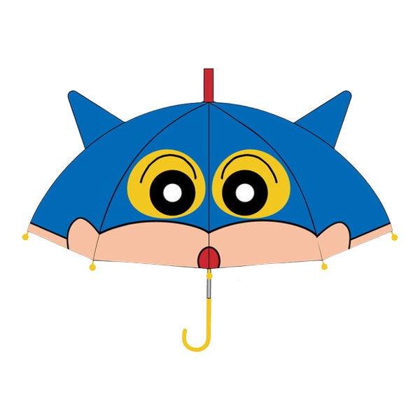 日本兒童立體卡通直桿雨傘|蠟筆小新 角落生物 - 富士通販