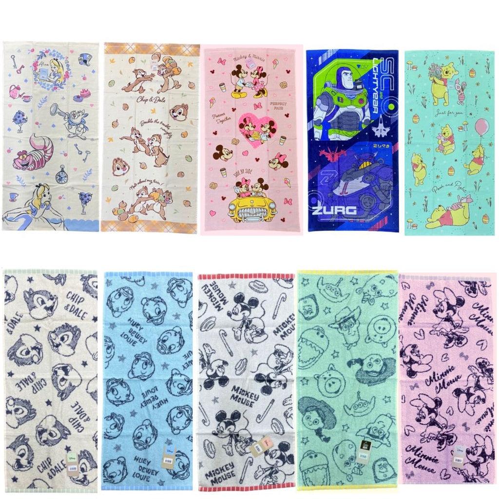 卡通浴巾|玩具總動員 米奇 米妮 愛麗絲 唐老鴨 迪士尼 巴斯光年 奇奇蒂蒂 - 富士通販