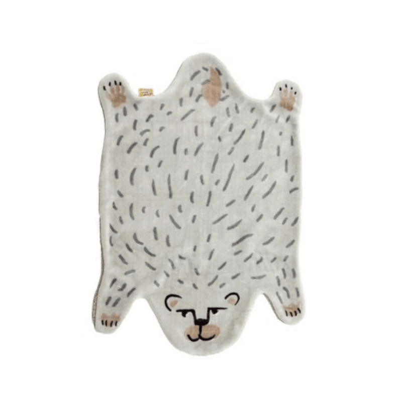 冬天保暖毛毯|北極熊可愛動物圖案 - 富士通販