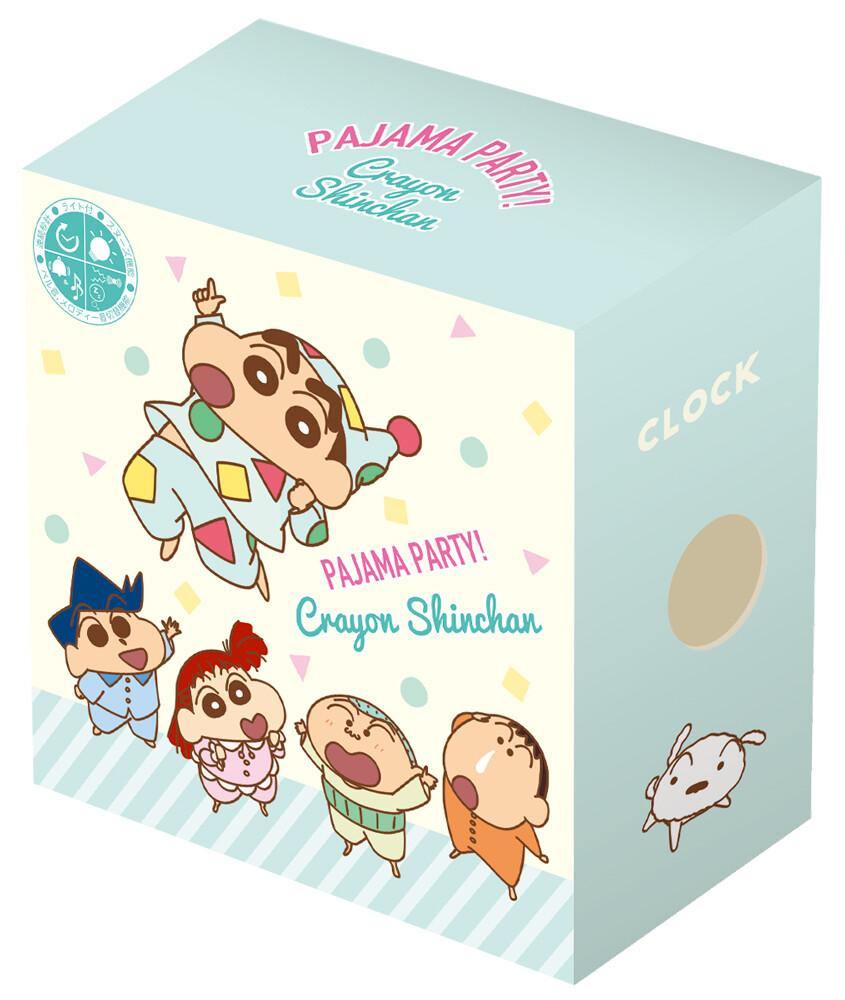 日本 蠟筆小新飯三角糰造型鬧鐘|貪睡功能|夜光-兩種款式 - 富士通販