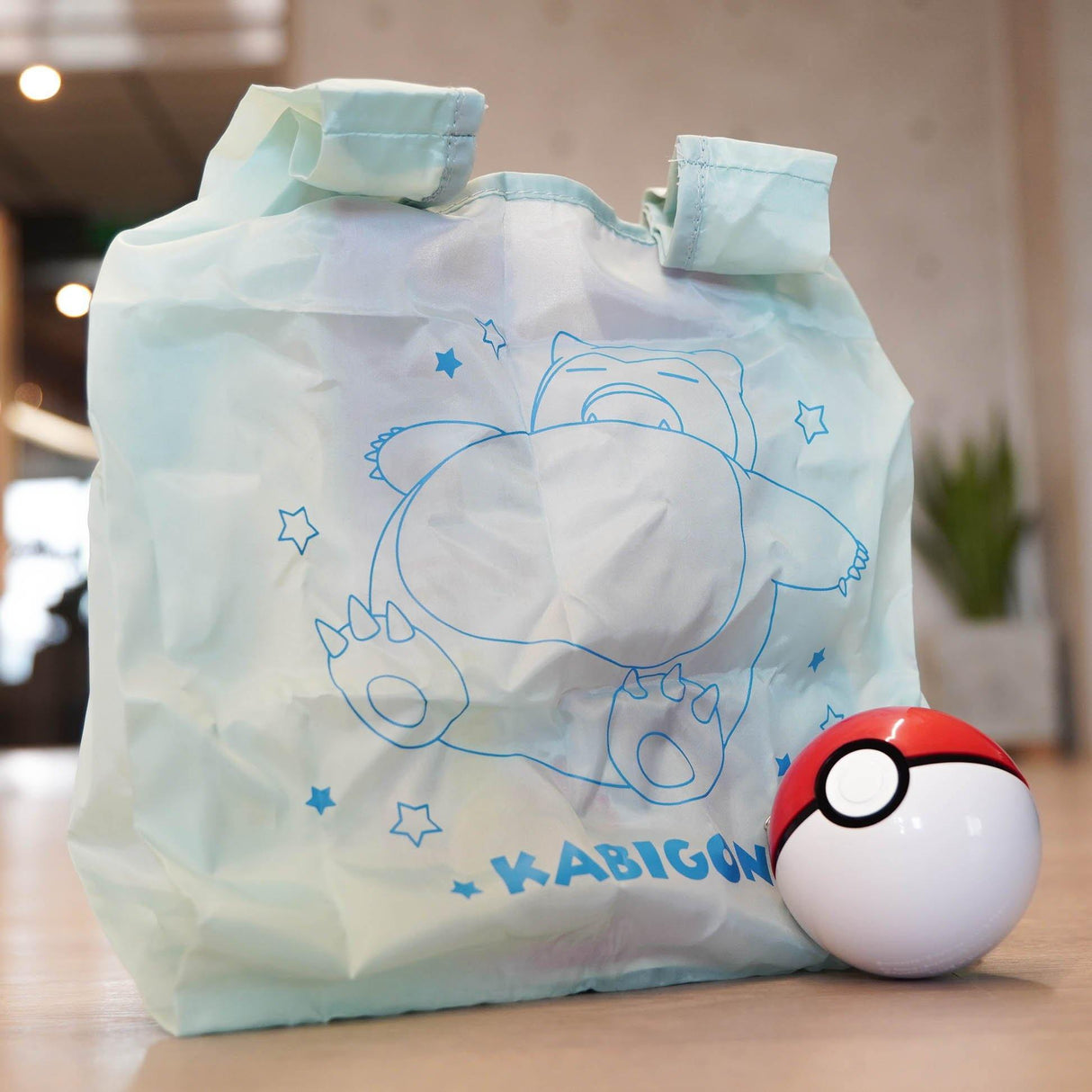 精靈球伊布、卡比獸輕巧環保袋|讓你輕鬆抓寶 - 富士通販