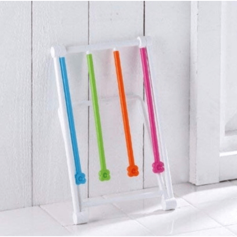 日本抹布、寶特瓶晾乾架|可折疊收納毛巾架防止發霉 - 富士通販