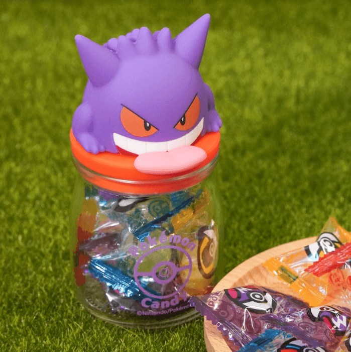 寶可夢公仔糖果罐|伊布、皮卡丘、小火龍、卡比獸、耿鬼、傑尼龜、妙蛙種子 - 富士通販