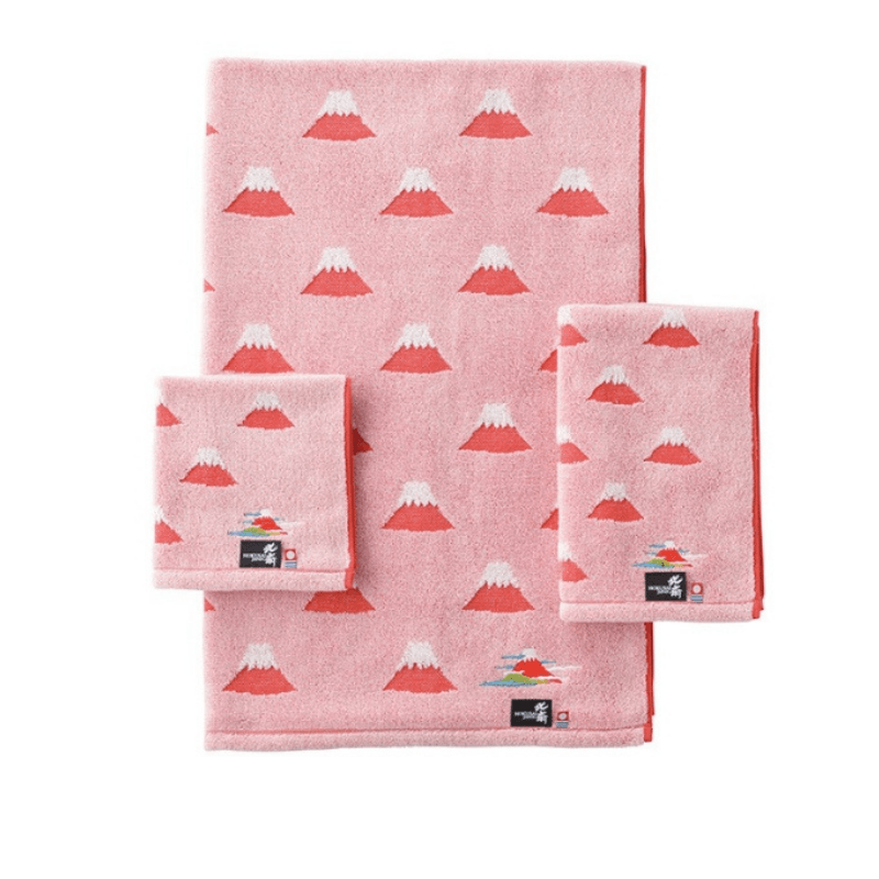 日本製今治毛巾,北齋富士山毛巾|柔軟、耐久、手感佳 - 富士通販